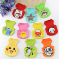 summer cartoon cute dog vest pet clothes